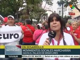 Miles de venezolanos marchan en rechazo a la Ley de amnistía