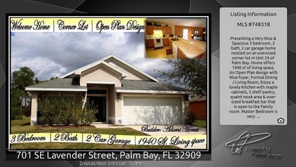 701 SE Lavender Street, Palm Bay, FL 32909