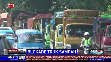 Warga Kembali Blokade Akses ke TPA Galuga