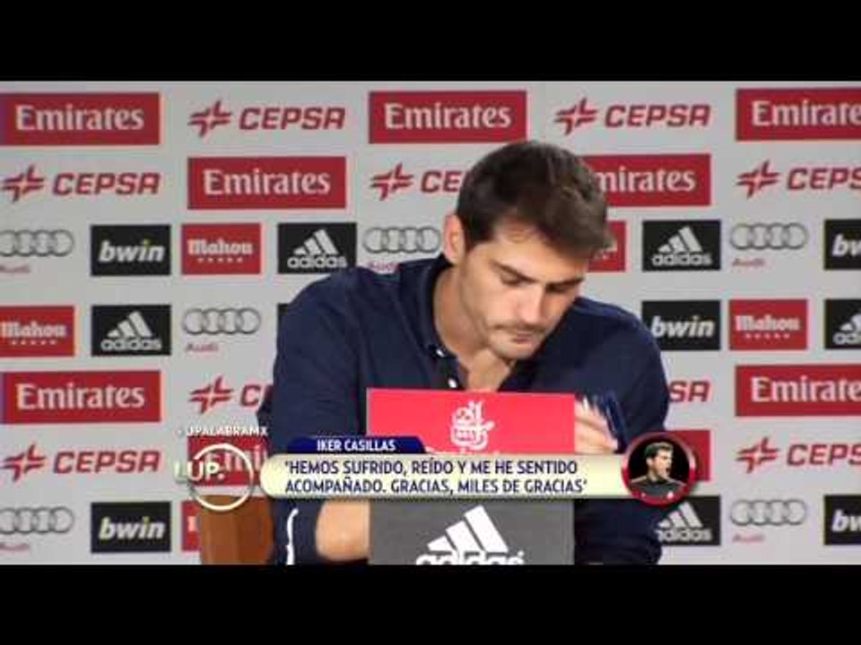 El adiós de Iker