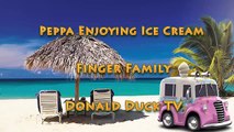 Peppa Enjoying Ice Cream Finger Family Nursery Rhymes