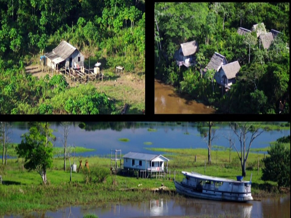 Human Buildings Seen From The Sky