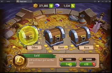 Magic Rush HEroes Wish Well Rewards XC