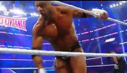 Wrestle Mania 32 Triple H vs Roman Reigns championship match full show 2 part of 3