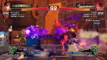 Ultra Street Fighter IV battle: Fei Long vs Evil Ryu