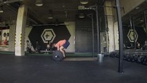 Squat snatch + snatch balance