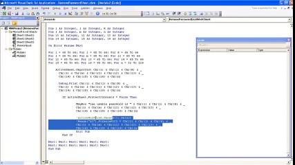 VBA code to remove password from Excel Sheet