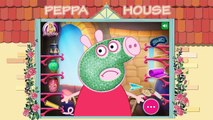 PEPPA PIG MEET LOVE! IN HOUSE SHE PREPARING FOR A PARTY AND DOING MAKE-UP. PEPPA'S FIRST DATE HD