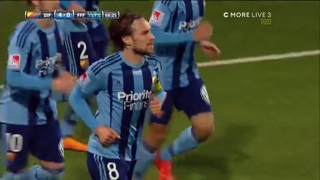 4-0 Tobias Karlsson OwnGoal HD Sweden Allsvenskan - 07-04-2016, Djurgårdens IF 4-0 Falkenberg