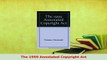 Read  The 1999 Annotated Copyright Act PDF Online