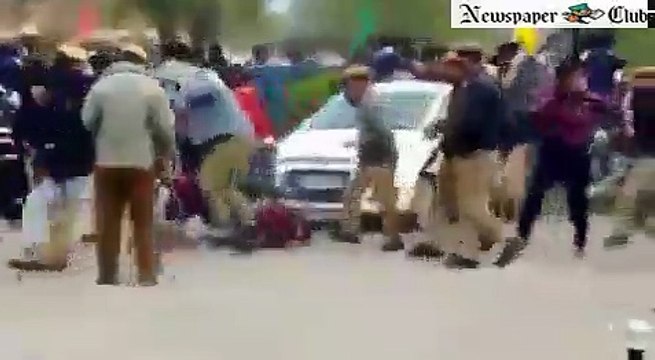 Lathicharge on NIT Srinagar Campus Students Try To Leave