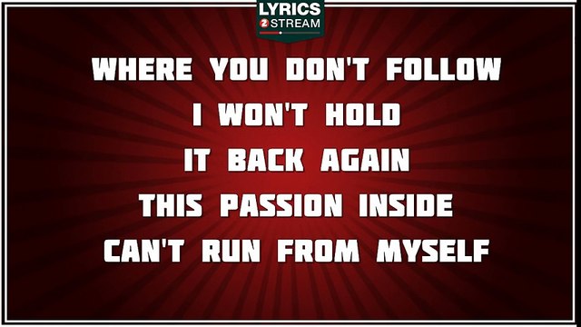 I have nothing - Whitney Houston tribute - Lyrics