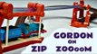 ZIP ZOOM Trackmaster with Gordon James Donald & Mavis Kids Thomas & Friends Toy Train Set