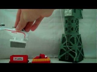 Take Along N Play HAROLD & THE SEARCH CARS from Thomas The Tank Misty Island Kids Toy Train Set