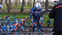 Paris-Roubaix : découverte du parcours pour deux coureurs de l'équipe Wanty-Groupe Gobert