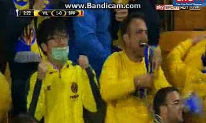 Cedric Bakambu Goal - Villarreal 1-0 Sparta Praga - 07.04.2016