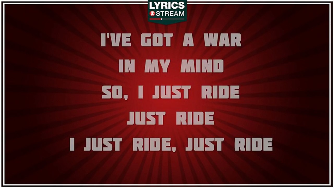 Ride - Lana Del Rey tribute - Lyrics