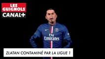 Zlatan contaminé par la Ligue 1 - Les Guignols du 07/04 - CANAL 