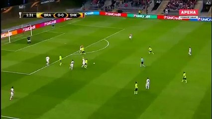 Rafa Silva Incredible Miss - Braga vs. Shakhtar Donetsk 07.04.2016 HD