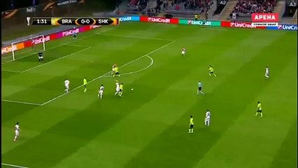 Rafa Silva Amazing Chance - Braga 0 - 0 Shakhtar Donetsk 07.04.2016 HD