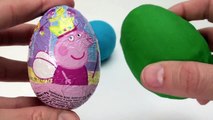 Play Doh Eggs Peppa Pig Surprise Eggs Mickey Mouse Thomas & Friends Cars 2 Marvel Heroes Toys Part 7