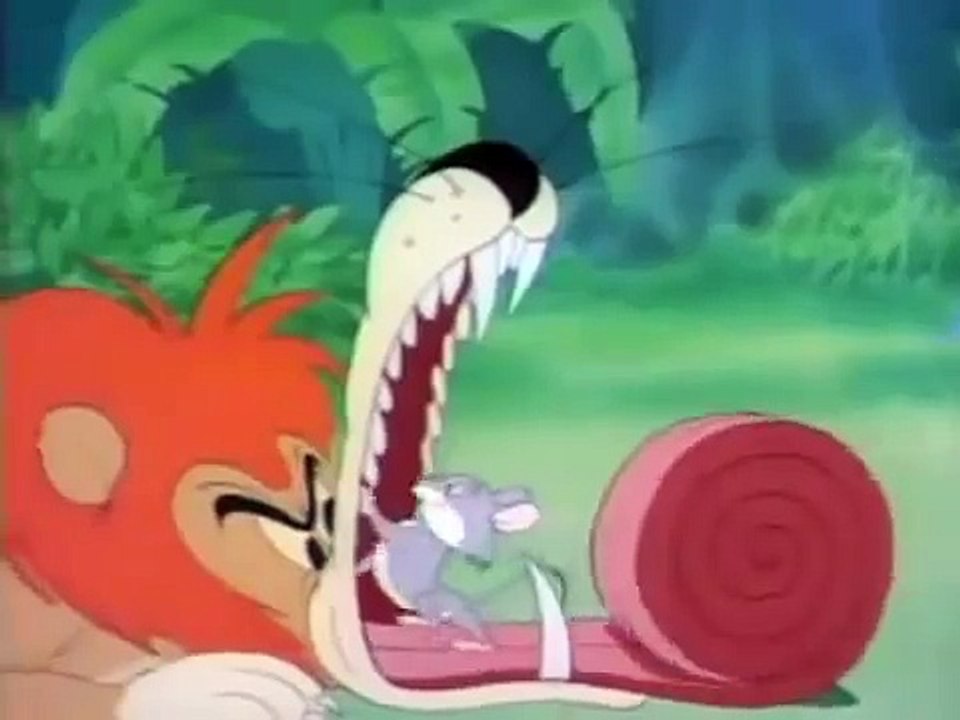 Lion Eats Mouse Several Times