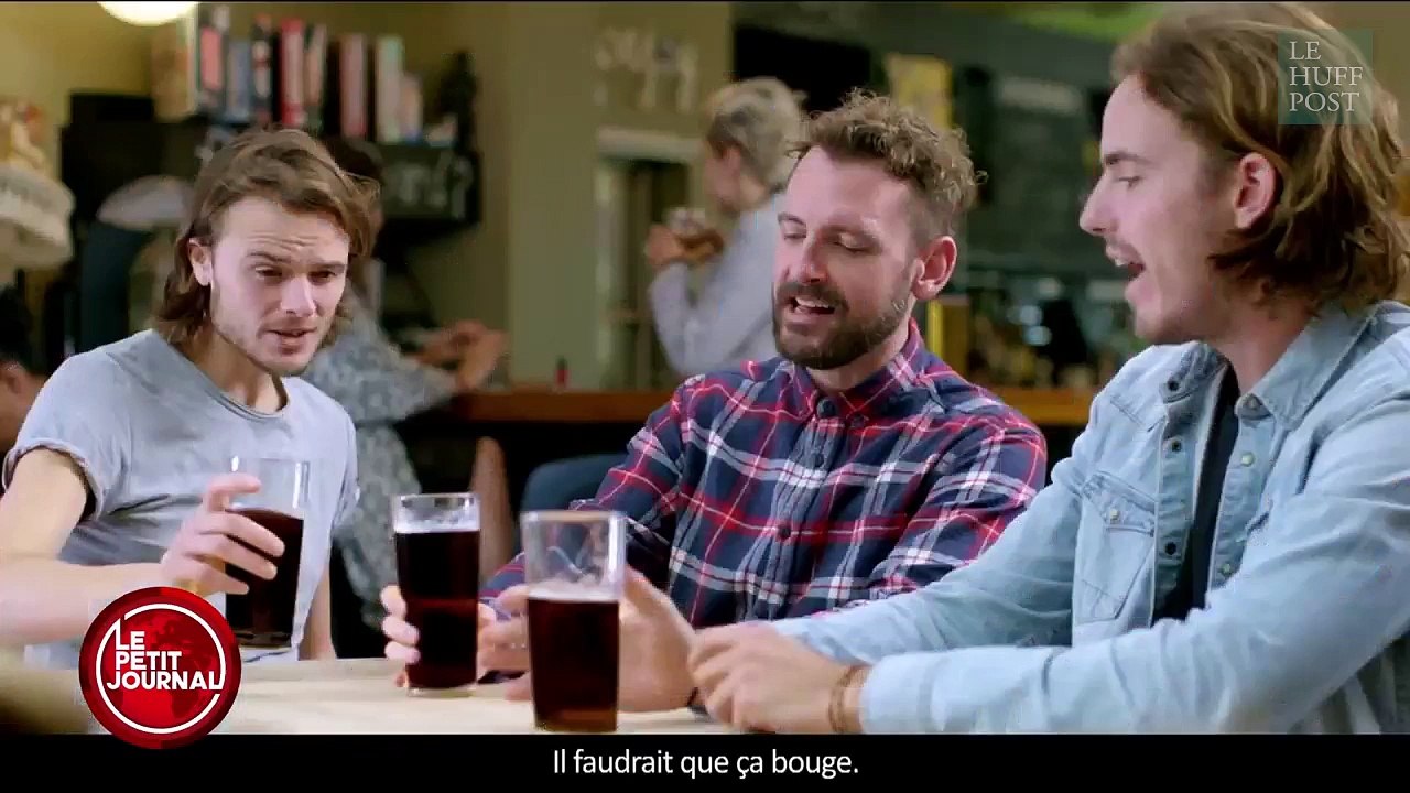 "Le Petit Journal" épingle le clip "En Marche" de Macron