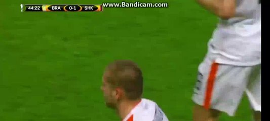 First Half Time Goals - Braga 0-1 Shakhtar 07-04-2016