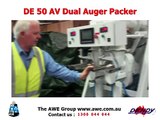 DE50 dual AUGER forFree Flowing, Non Clumping Powders and Granule
