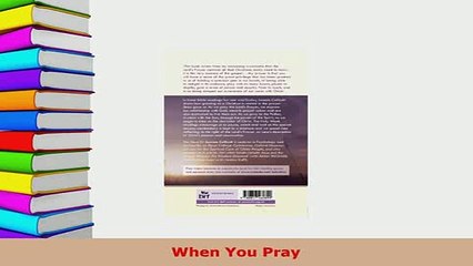 Download  When You Pray Free Books