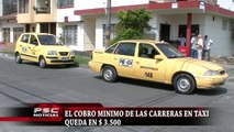 EN TULUÁ QUEDÓ A $3.500 LA TARIFA MÍNIMA EN TAXI