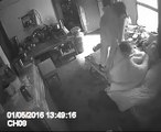 CCTV Footage- Lady Attempting To Kill Her 70 Year Old Mother In Law