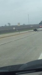 High Speed Chase Ends with a Splash