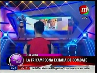 Informe: la tricampeona de Combate - Flor de Vigna