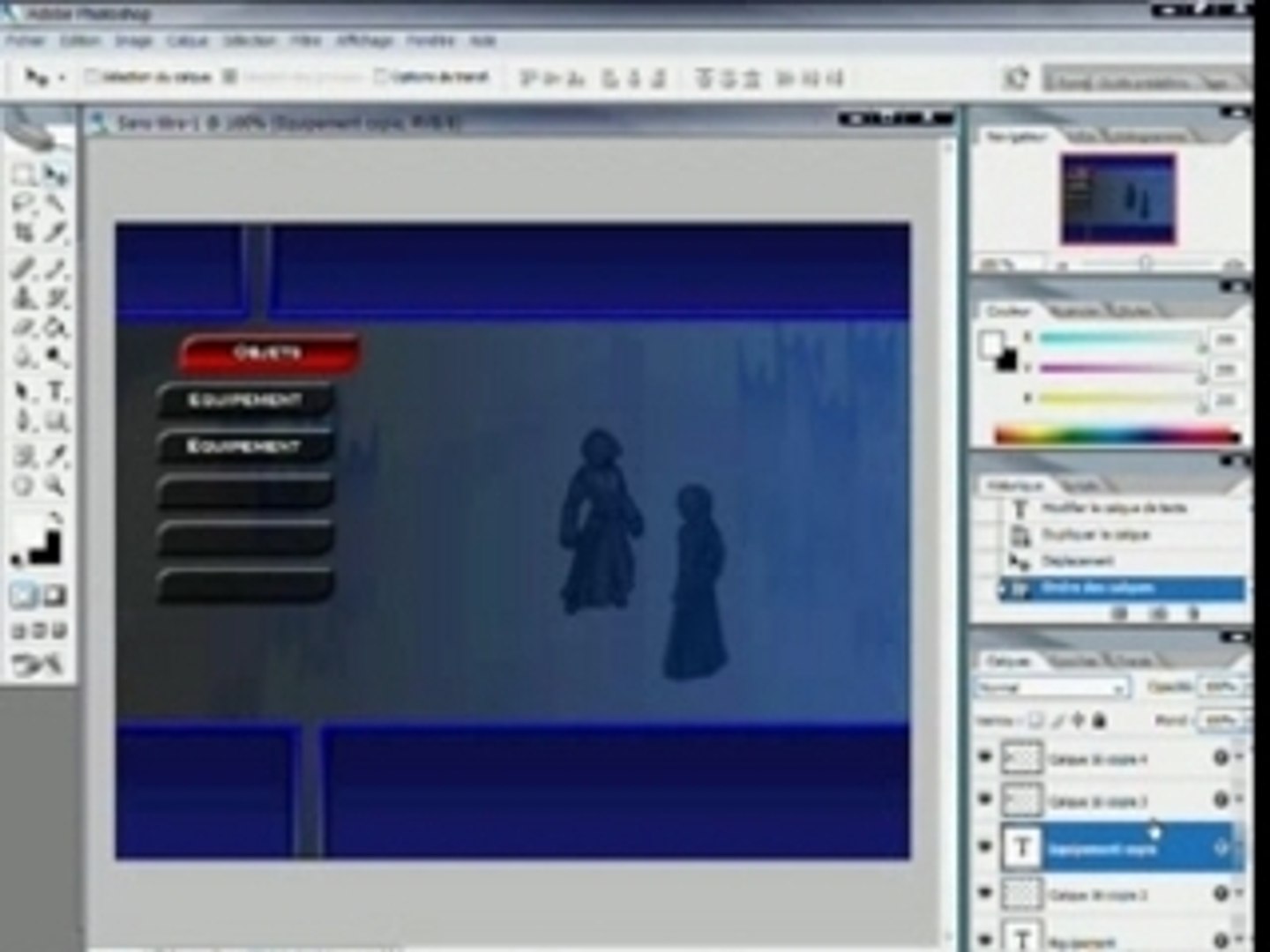 ⁣Open Making-Photoshop KH2 Menu part 2