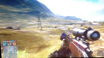BF4- Synystar Gaming sniping golmud railway 400  meter heli kill