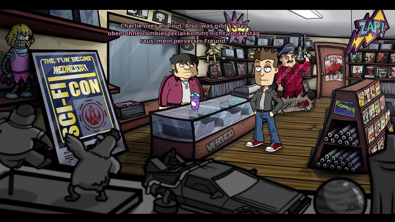 Randals Monday #17 - Charlie & Sein Comic Laden Deutsch [HD]