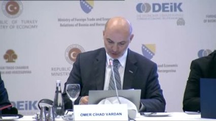 Türkiye-Bosna Hersek İş Forumu Gala Yemeği