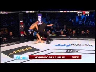 Amirkhani noquea en 8 segundos