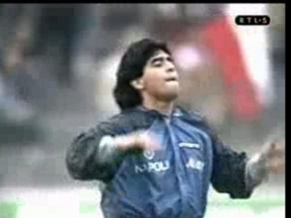 Entrainement de ouf de Maradona