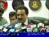 Mobile SMS service in Pakistan may get blocked: Rehman Malik