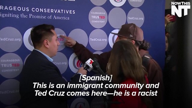 Ted Cruz Gets Heckled In The Bronx