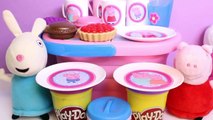 Peppa Pig Picnic Basket Play Doh Peppa Pig and Hello Kitty Pastry Shop Peppa Pig Toys Part 1