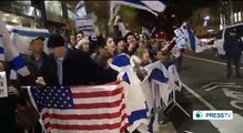 Protesters march on Israeli embassy in New York ‎