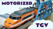 Tomy Plarail TGV on Trackmaster Thomas & Friends Train Set Kids Toy Set Thomas The Tank Engine