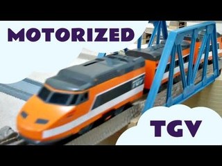 Tomy Plarail TGV on Trackmaster Thomas & Friends Train Set Kids Toy Set Thomas The Tank Engine
