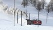 Dampfschneeschleuder - Nostalgiefahrt in den Schweizer Alpen