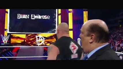 Wrestlemania 32 - Promo HD Dean Ambrose vs Brock Lesnar