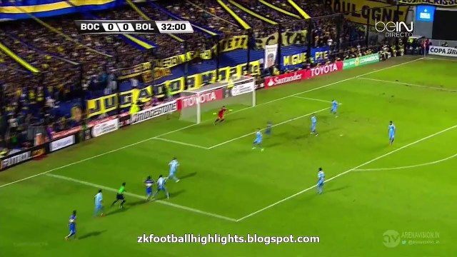 1-0 Fernando Gago Goal HD - Boca Juniors 1-0 Bolivar - Copa Libertadores 07.04.2016 HD