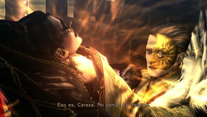 Bayonetta, Modo historia 14,Capitulo XVI, La batalla contra el sabio del Lumen y padre de Bayonetta